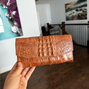 Long wallet authentic Crocodile